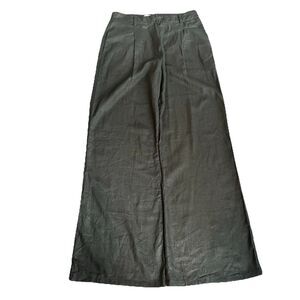 By Anthropologie Black Wide Leg Linen Pants Women’s 6 Stylish Trendy Comfortable